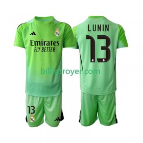 Billige Fotballdrakter Real Madrid Andriy Lunin 13 Keeper Barn Bortedraktsett 2025/26 Kortermet